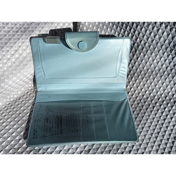 Vintage 2001 Sanrio Hello Kitty Blue Angel Wallet Good Condition *Rare - Picture 3 of 6